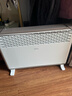 美的（Midea）【大白】电热取暖器/电暖器/电暖气家用/浴室暖风机/节能轻音/电热取暖炉烤火炉欧式快热炉HDY20K 实拍图