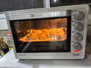 长帝（changdi）【国家补贴】家用烤箱多功能电烤箱 32升大容量 上下管独立控温 多面搪瓷内胆 机械式旋钮 白色 实拍图