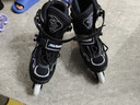 小状元 溜冰鞋成人轮滑鞋儿童可调码男女加厚合金支架旱冰鞋黑L码 实拍图