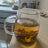 物生物（RELEA）茶杯男茶水分离杯玻璃杯水杯女办公泡茶杯子耐高温花茶杯生日礼物 实拍图
