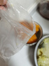 【热销100万】洁能抽取式保鲜袋抽取式点断/平口食品级保鲜膜套 中号20*30cm*100只 实拍图