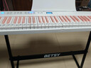 贝琪（Betsy）B170电子琴88键成人初学者宿舍便携折叠电钢琴新手入门电子钢琴 B170【标准款】白色粉键+一年教学 套餐四：标配+琴包+Z型琴架 实拍图