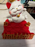 侑家良品招财猫手机支架懒人创意办公室桌面装饰摆件可爱热门商品节日礼物 实拍图