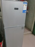 夏新冰箱小型租房用 一级能效冷 藏冷冻两用1-2人家用小冰箱 出租房双门电冰箱办公室两门 【一级能效】130L银色升级加厚二天约一度电 实拍图