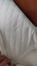 然牌 全棉贡缎枕套 酒店枕头套 纯棉枕芯套 白色缎条 一对装48x74cm 实拍图