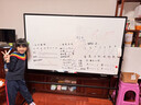 得力支架白板150*90cm 白板写字板升降移动磁性立式教学培训儿童家用黑板办公黑板33716【升级双面】 实拍图