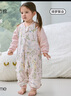 威尔贝鲁（WELLBER）恒温睡袋婴幼儿1-3岁竹棉睡衣秋冬儿童宝宝防踢被子薄夹棉 森林M 实拍图