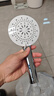 九牧（JOMOO）花洒喷头莲蓬头五功能硅胶净垢手持花洒S175015-2B02-1 实拍图