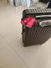 爱华仕行李箱女拉杆箱男旅行箱大容量密码箱24英寸可扩展学生箱星空黑 实拍图