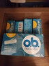 o.b.OB卫生棉条姨妈棉棒日用夜用游泳防漏卫生巾内置式姨妈卫生巾月经 普通型16支*5盒 实拍图
