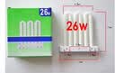 恋品惠3U型三基色平针灯管 四针厨房卫生间节能灯 3u排管镇流器26W36W45 26w排管 实拍图
