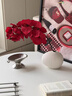 爱已装糖10头蝴蝶兰红白色见闻艺术陶瓷花瓶轻奢套装客厅装饰仿真花假花 实拍图