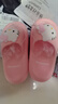 猪爸爸儿童拖鞋女童夏季2025新款室内防滑6-12岁三丽鸥宝宝亲子拖鞋粉20 实拍图
