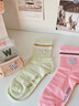 PAUL FRANK100%纯棉秋冬舒适款女士中筒袜10A抗菌防臭女青少年运动袜礼盒装 实拍图