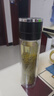 天喜（TIANXI）一键开盖双层玻璃杯大容量水杯茶水分离杯黑色500ml学生礼物 实拍图