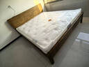 全友家居 胡桃木色实木床智能床现代简约主卧室双人大床1.8x2米家具 实拍图