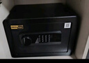 欧奈斯ONNAIS保险柜家用小型25cm办公密码WIFI保险箱防盗指纹入墙报警手机智能新款商用保管箱床头全钢保管柜 20cm尊贵黑单独指纹（单独钥匙） 实拍图