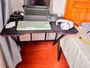 奥伦福特  电脑桌台式家用电竞游戏桌办公书桌简约书房写字桌子 碳纤维纹路单桌-80*60 升级款电竞桌 实拍图