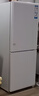 海尔（Haier）冰箱123L两门小户型冰箱二级能效抗菌净味三档可调白色BCD-123GHTMZ0WV 165升白|一级能效|风冷无霜|黑金净化 实拍图