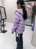笛莎（DEESHA）童装女童2025秋冬短款三防轻薄羽绒服外套 雾紫 160 实拍图