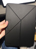 PITAKA可适用苹果iPadPro22-18款保护套iPad Air7/6/5/4双面夹磁吸竖屏轻薄防弯带笔槽皮套11英寸黑色 实拍图