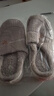 小熊小兔新款秋冬季情侣保暖学生男拖鞋女厚底防滑外穿居家棉拖鞋 小熊小兔棉拖-咖色 42-43 适合41-42 实拍图