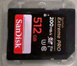 闪迪（SanDisk）512GB SD内存卡 4K V30 U3 C10 相机存储卡 读速200MB/s 写速140MB/s 微单/单反相机内存卡 实拍图