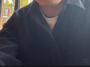 优衣库男装女装灯芯绒工装衬衫长袖衬衣休闲复古25秋冬新款480295 68 深蓝色 S 实拍图