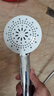 九牧（JOMOO）花洒喷头莲蓬头五功能硅胶净垢手持花洒S175015-2B02-1 实拍图