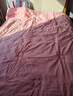 LOVO罗莱家纺 撞色青春蓄暖德绒抗菌春秋被子200*230cm粉色 实拍图