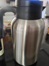 炊大皇保温壶316L不锈钢大容量家用热水壶暖瓶一体无缝内胆2L（流光银） 实拍图
