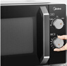美的（Midea）微波炉经典升级款M2A 家用小型20升平板式易清洁快捷双旋钮高效速热杀菌除味以旧换新 实拍图