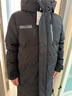 雪中飞秋冬东方简奢风时尚休闲舒适廓形男士“H”版型印花立领连帽羽绒 黑色|8056 3XL 190/108A 实拍图