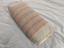 喜偌家纺老粗布荞麦枕粗布枕头全荞麦壳枕艾草枕头荞麦枕单人枕头苦荞麦壳 灰色长方形 单只 苦荞麦壳 实拍图