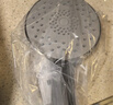 九牧（JOMOO）花洒喷头莲蓬头五功能硅胶净垢手持花洒S175015-2B02-1 实拍图