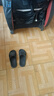 【踩屎感居家拖鞋】浴室男女拖鞋轻便防滑居家凉拖鞋鞋子男 黑色 42-43 实拍图