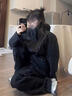 骆驼（CAMEL）冲锋衣女三合一黑色外套男户外防暴雨防风防水旅游登山服 实拍图