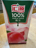 汇源100%桃汁浓缩果汁饮料1L*5盒整箱礼盒装节日送礼宴请年货节 实拍图