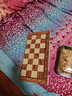 华圣国际象棋套装三合一双陆棋跳棋磁性棋子便携折叠式游戏棋2804 实拍图