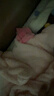 babycare婴儿浴巾暖绒洗澡巾光暖黑科技baby绒带帽斗篷-小粉象105*105cm 实拍图