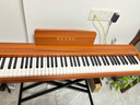 贝琪（Betsy）B351电钢琴88键重锤成人儿童电子钢琴家用练习初学者专业考级钢琴 B351-重力度88键木纹棕 实拍图