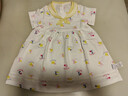 巴拉巴拉宝宝连衣裙婴儿裙子儿童公主裙女童夏装海军风甜美文艺萌 黄红色调00336 100 cm 实拍图