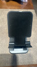 手机支架桌面IPAD平板支架可旋转适用于苹果17升降懒人直播拍视频追剧神器小巧便携支撑架可折叠 【拍一发二】金属底座旋转折叠黑色2个 实拍图