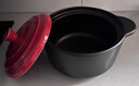 爱仕达（ASD）砂锅陶瓷煲汤锅炖锅2.5L耐高温浅汤煲仔饭锅明火专用RXC25B3WG-O 实拍图