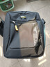 卡拉羊休闲运动包单肩包斜挎包男士帆布包超轻竖款潮流胸包旅行便携黑色 实拍图