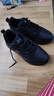 361°女鞋运动鞋女2025秋冬季新款皮面黑色休闲鞋子防水轻便减震跑步鞋 曜石黑 38 实拍图