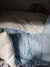 红豆A类正宗新疆棉花被子纯棉花被芯无异味加厚单人双人家用宿舍冬被 白蓝【真A类-正宗新疆棉花被】 150x200cm约8斤【加厚冬被】 实拍图