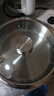 铿锵 316不锈钢平底锅家用无涂层煎锅煎蛋煎牛排烙饼锅燃气电磁炉通用 24cm无涂层煎锅【316无铆钉】 实拍图
