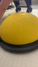 朗威波速球儿童半圆平衡球核心感统训练 柠檬黄-46cm月牙款【推荐3-6岁】 实拍图