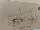 京东京造 XC300山地自行车铝合金禧玛诺21速机械碟刹成年人学生15寸玛瑙黑 实拍图